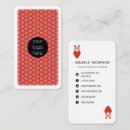 Search for playing business cards Modern