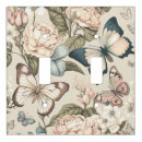Search for butterfly light switch covers Flowers