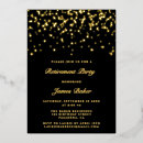 Search for black and gold invitations Calligraphy