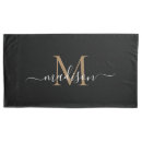 Search for monogram pillowcases Gold