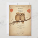 Search for owl wedding invitations Rustic