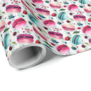 Search for macaron wrapping paper Watercolor