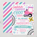 Search for choo choo invitations Choo choo train
