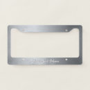 Search for chrome license plates Aluminum