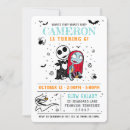 Search for jack and sally invitations Gothic party