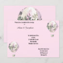 Search for hot air balloon wedding invitations Pink