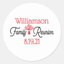 Search for genealogy stickers reunion