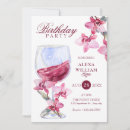 Search for orchid birthday invitations Floral