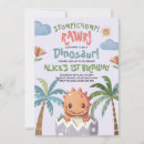Search for dinosaur 1st birthday invitations Boys dinosaur party