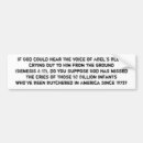 Search for pro choice bumper stickers Religion