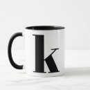 Search for letter k mugs Elegant