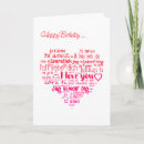Search for birthday valentines day cards I love you