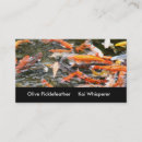 Search for koi fish business cards Animals