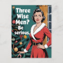 Search for funny christmas humor cartoon postcards Xmas
