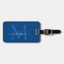 Search for navy blue luggage tags Monogrammed