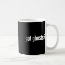 Search for ghost mugs Black and white