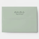 Search for mint green envelopes Rustic