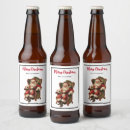 Search for christmas beer labels Santa claus
