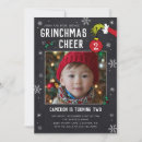 Search for dr seuss the grinch invitations Chalkboard