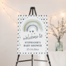 Search for boho baby shower signs Blue