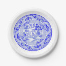 Search for blue and white china paper plates Porcelain