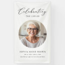Search for funeral banners Celebration of life