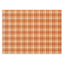 Search for orange plaid tablecloths Pattern