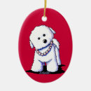 Search for bichon frise ornaments Cute