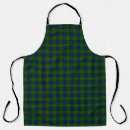 Search for scottish tartan aprons Green