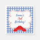 Search for red and white gingham napkins Rustic