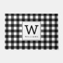Search for farmhouse doormats Gingham