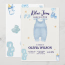 Search for overalls baby shower invitations Navy