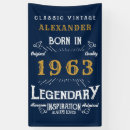 Search for blue and gold banners Sixty