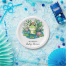 Search for frog paper plates Gender neutral