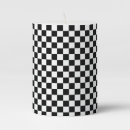 Search for black and white checkered candles Classic