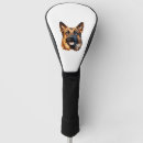Search for german shepherd dog golf head covers Pug