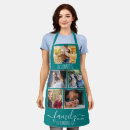 Search for teal aprons Typography