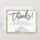 Search for glitter business thank you cards Modern