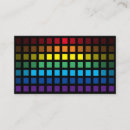 Search for multi colored business cards modern