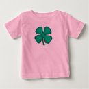 Search for irish baby clothes Four leaf clover