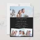 Search for photo collage wedding invitations Modern