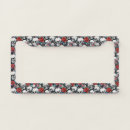 Search for butterfly license plates Red