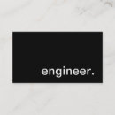 Search for engineering business cards Plain