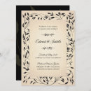 Search for vintage old paper wedding invitations Victorian