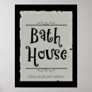 Search for vintage bathroom signs posters Old fashioned