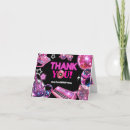 Search for neon thank you cards Glow party
