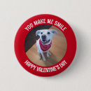 Search for happy valentines day buttons White