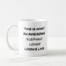 Search for elephant mugs Animal lover