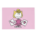 Search for valentines day placemats Charlie brown