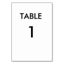 Search for blank table cards Blue